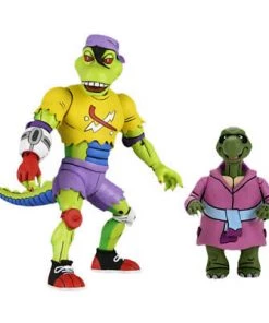 Neca Toys NECA TMNT Teenage Mutant Ninja Turtles Mondo Gecko With Kerma Action Figure