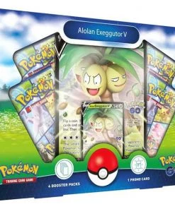 TCG Trading Cards & Supplies POKEMON GO Alolan Exeggutor V Collection 4 BOOSTER PACK