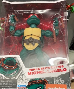 Hasbro Toys Playmates TMNT Teenage Mutant Ninja Turtles Michelangelo PX Action Figure