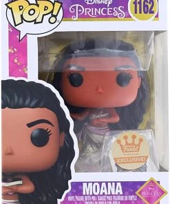 Funko Pop Disney Exclusive Moana With Pin 1162 Vinyl Figure