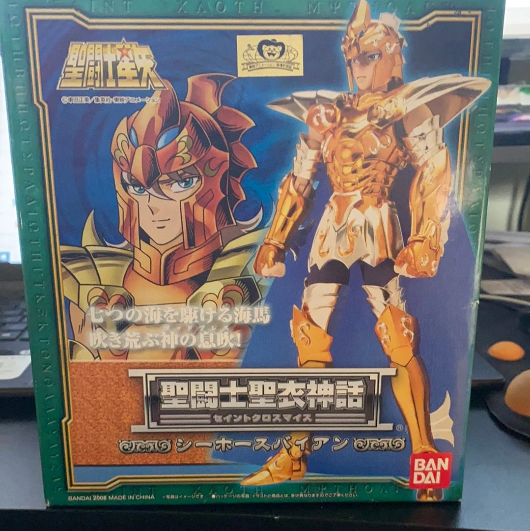 Bandai Saint Seiya Myth Cloth Sea Horse Baian Action Figure 1 Bandai Saint Seiya Myth Cloth Sea Horse Baian Action Figure