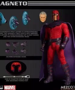 Mezco One 12 Marvel Universe Magneto Action Figure Mezco Toys