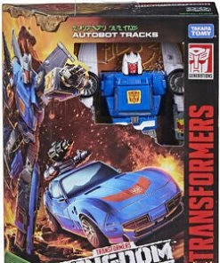 Hasbro Toys Hasbro Transformers Transformers Generations WFC-K26 Kingdom Deluxe Autobot Tracks Action Figure