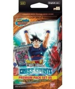 TCG Dragon Ball Super Card Game Cross Spirits Premium Pack Set 05