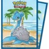 TCG Pokemon Seaside Lapras Deck Protector Sleeves 65 Pack