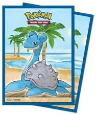 TCG Pokemon Seaside Lapras Deck Protector Sleeves 65 Pack