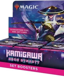 TCG Trading Cards & Supplies Magic The Gathering Kamigawa Neon Dynasty SET BOOSTER BOX