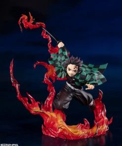 Bandai Figuarts Zero TANJIRO KAMADO TOTAL CONCENTRATION BREATHING "Demon Slayer" Statue