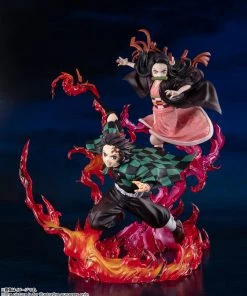 Bandai Figuarts Zero NEZUKO KAMADO BLOOD DEMON ART "Demon Slayer" Statue 10 Bandai Figuarts Zero NEZUKO KAMADO BLOOD DEMON ART