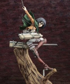 Kotobukiya Artfx+ Kotobukiya ATTACK ON TITAN MIKASA ACKERMAN RENEWAL PACKAGE VER ARTFX J