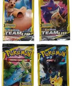 TCG Trading Cards & Supplies POKEMON Team Up Sun & Moon 3 Card BOOSTER PACK