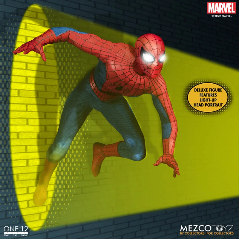 **Pre Order**Mezco One 12 The Amazing Spider-Man Deluxe Edition Action Figure 10 **Pre Order**Mezco One 12 The Amazing Spider-Man Deluxe Edition Action Figure