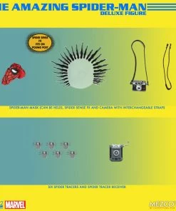 **Pre Order**Mezco One 12 The Amazing Spider-Man Deluxe Edition Action Figure 31 **Pre Order**Mezco One 12 The Amazing Spider-Man Deluxe Edition Action Figure